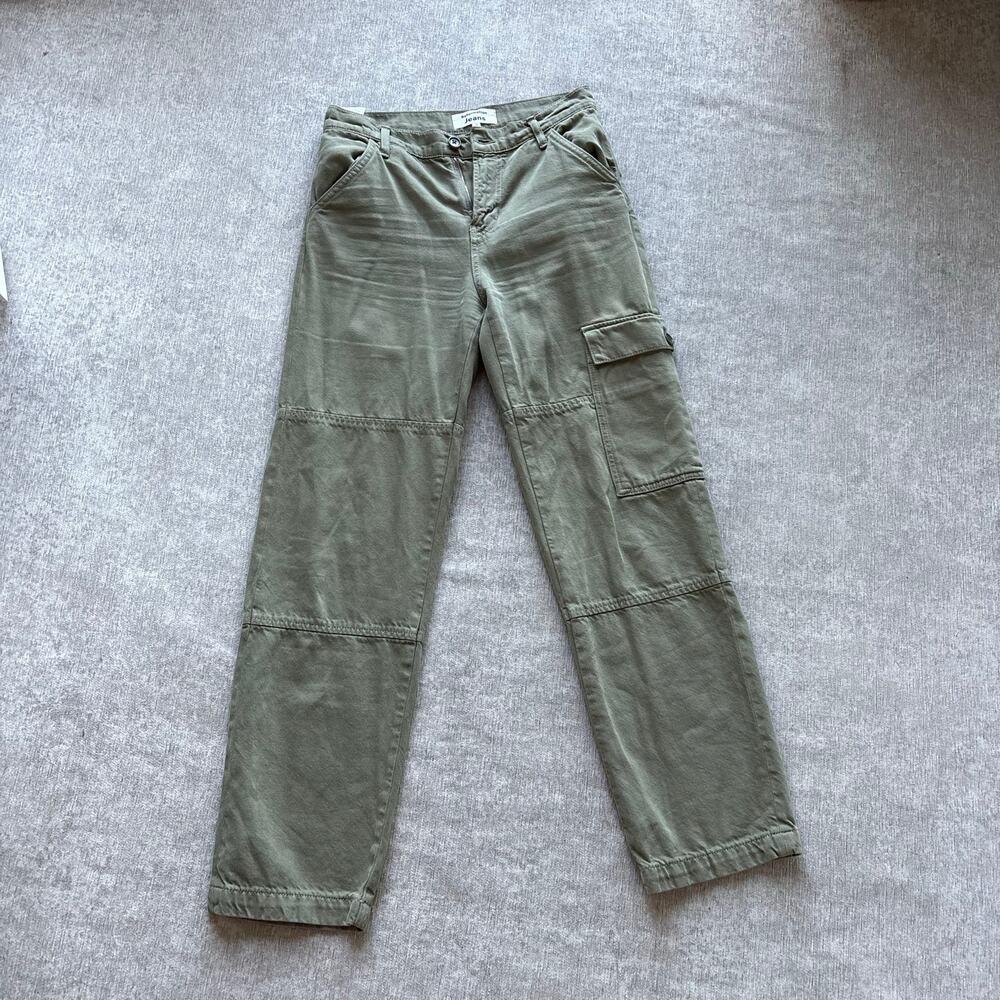 Reformation Olive Cargo Pants - Picture 2 of 6